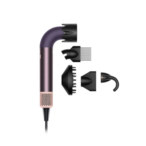 Фен Dyson HD17 Supersonic R Pro Hair Dryer Curly+Coily -Jasper Plum (123486-01) EU